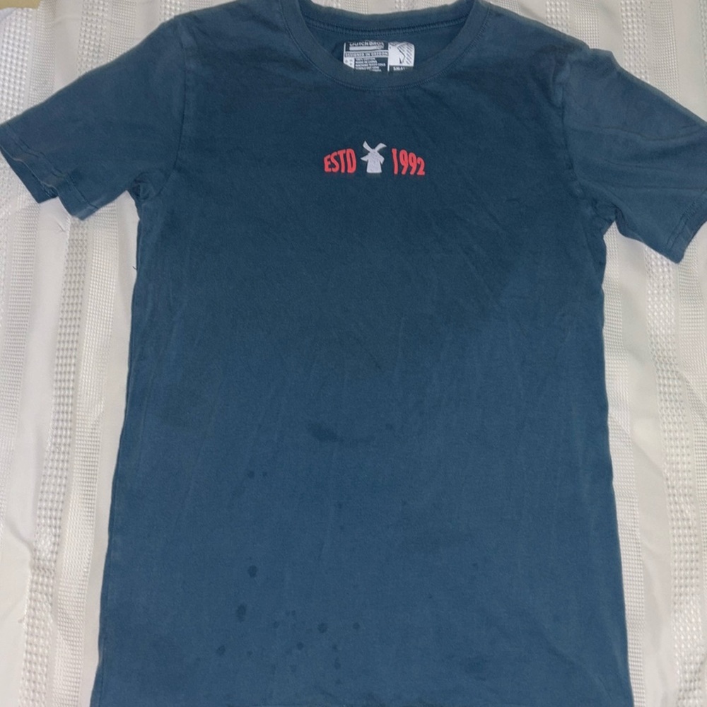 Dutch Bros Men’s Apparel Blue Tee